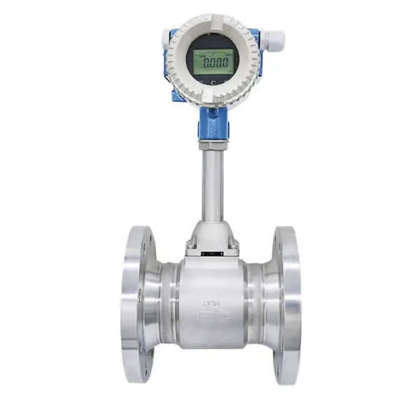 

High Pressure RS485 Vortex Compressed Air Flow Meter DN100 Analog Vortex Flow Meter Boiler Steam Line Flow Meter