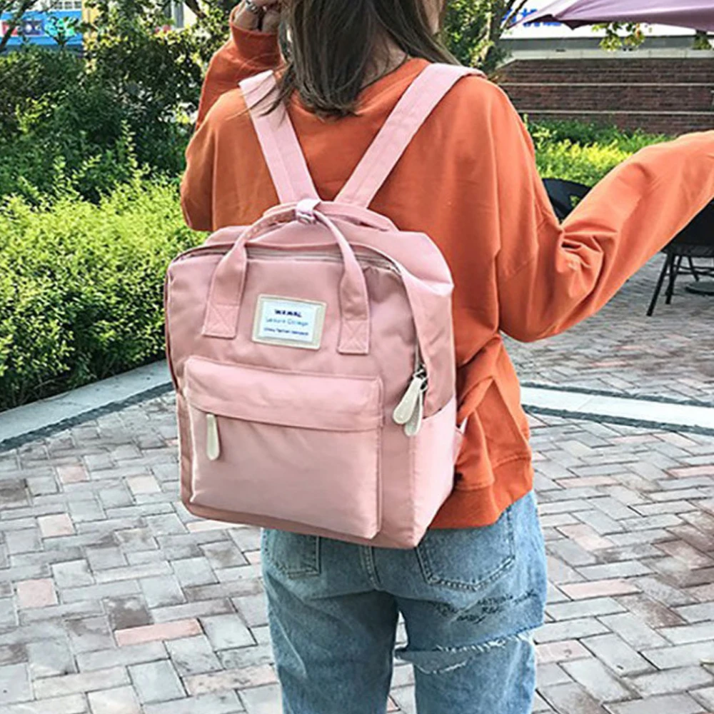 

Bolsa Backpacks Women Japanese And Korean Small Fresh School Backpack Multi-purpose Campus Wild Girls Leisure Backpacks Tote Bag