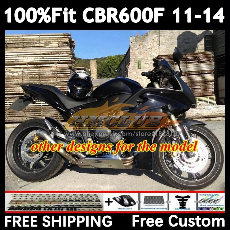 Фото OEM-обтекатель для HONDA CBR 600 F 600F CBR600 F4i 54 No 2 CBR600F 11 12 13 14 белый красный CBR600F4i 2011 2012 2013 2014 Инъекция №4
