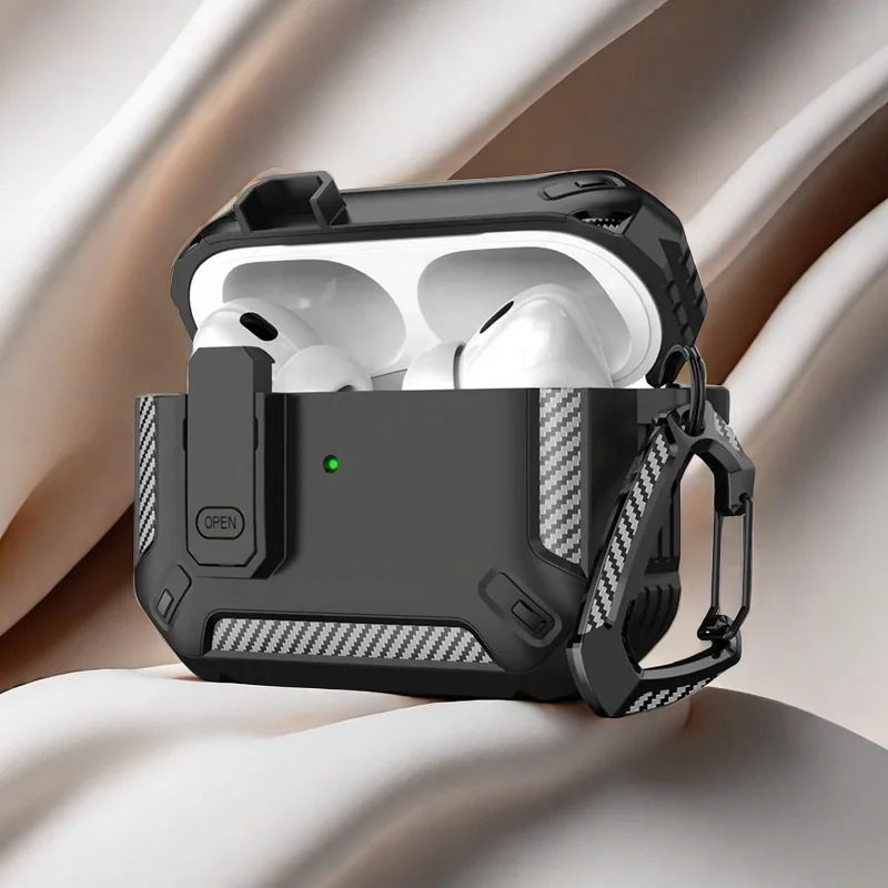 Беспроводной сенсорный светодиодный ночник чехол с замком American stSecurity для AirPods Pro 2