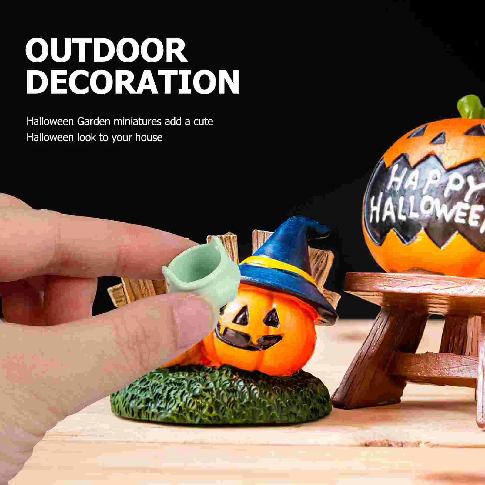 20 шт. украшения для котла ведьмы на Хэллоуин миниатюрные горшки вечерние