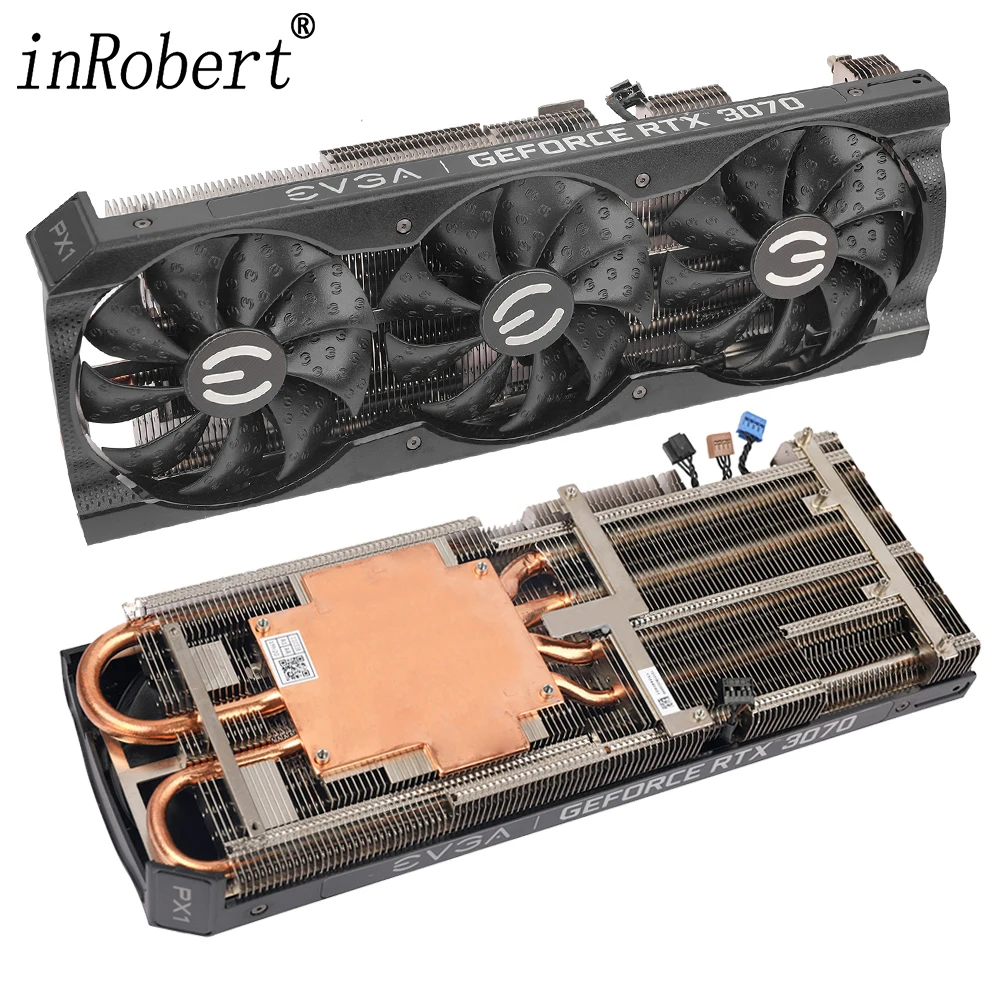 

Cpu Cooler Heatsink For EVGA GeForce RTX 3070 XC3 BLACK GAMING 87MM PLA09215S12H Replacement Graphics Card Cooling Fan