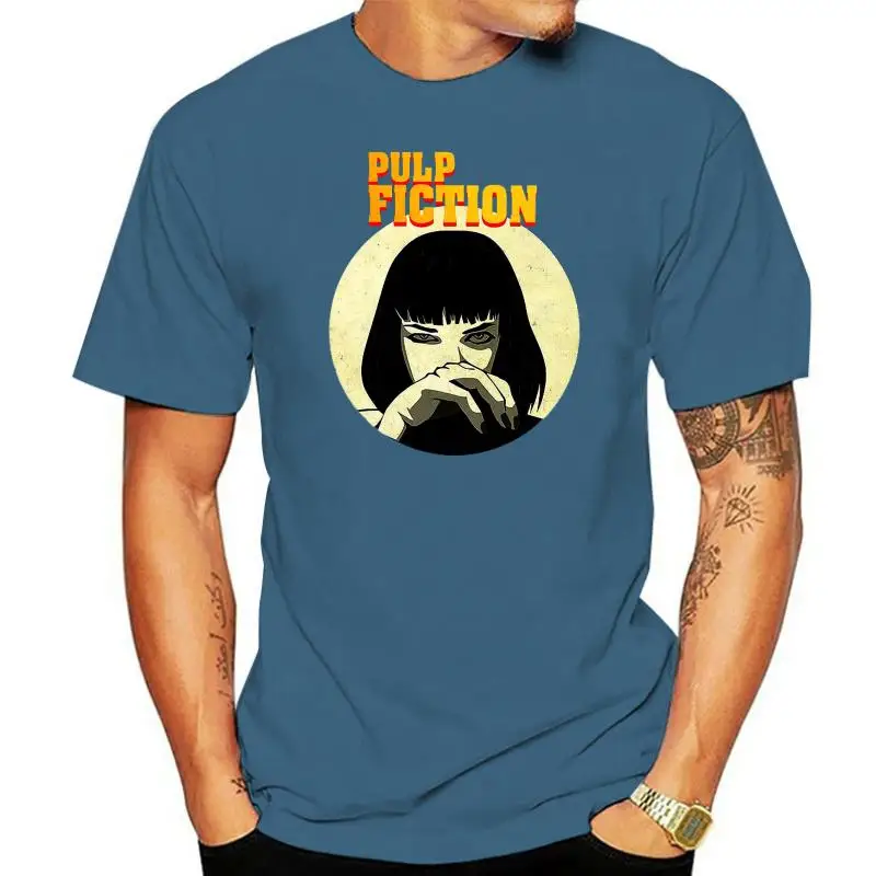 

Pulp Fiction V6 Q Tarantino Movie Poster 1994 T-Shirt All Sizes S To 3Xl Streetwear Tee Shirt