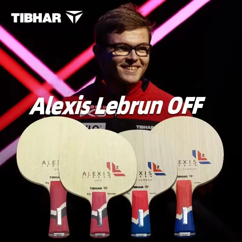 Фото Ракетка для настольного тенниса TIBHAR Alexis Lebrun FL с гиперуглецевым волокном Félix Lebrun Ping Pong Paddle CS 7-слойная наступательная быстрая атака №2