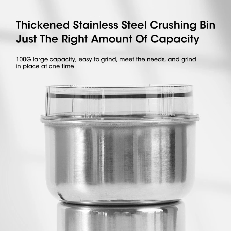 Электрическая кофемолка из нержавеющей стали измельчитель орехов семян трав