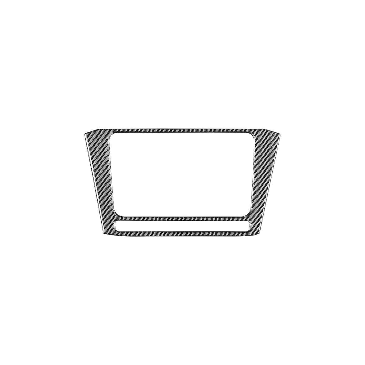 Автомобильная Центральная панель управления навигацией из углеродного волокна