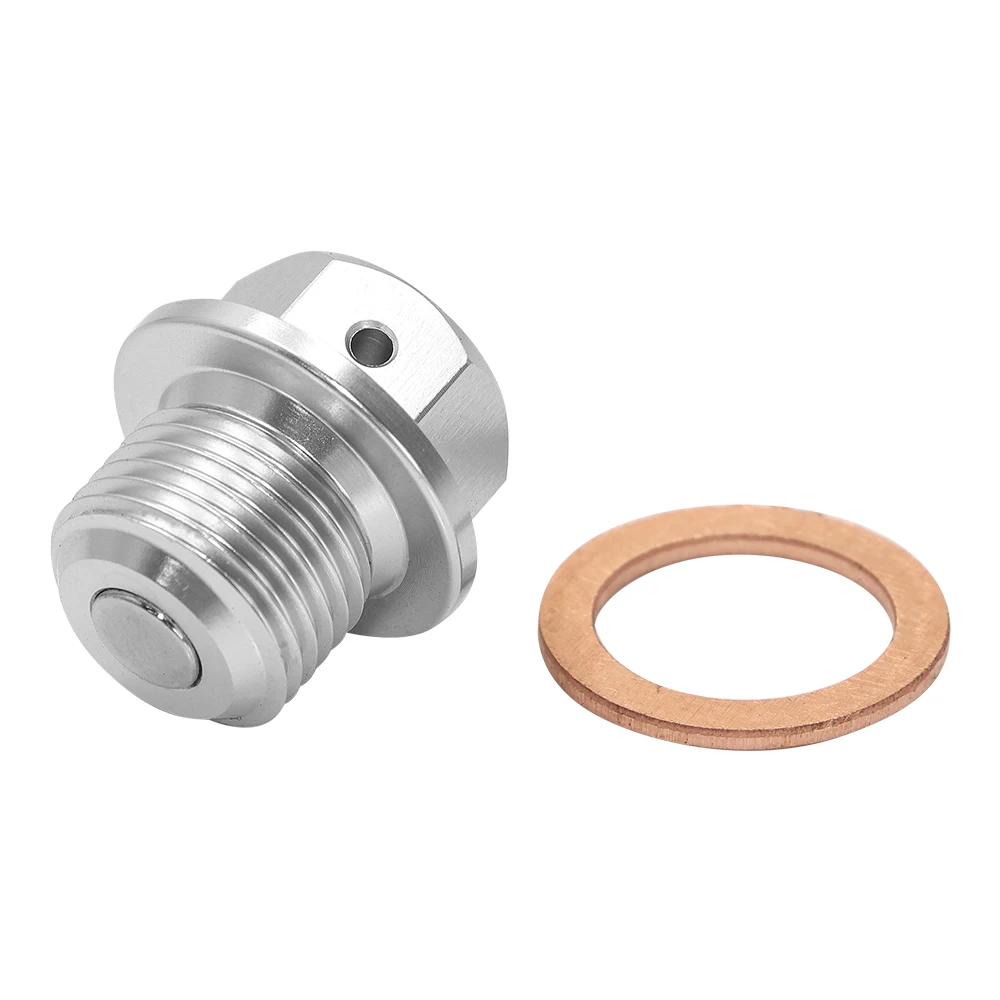 

M14 Мощный магнитный болт сливной пробки масла с шайбой для Suzuki DR-Z125 DR600 650 R/S/SE DR125 DR200 DR400 DR500 DR750 DR800