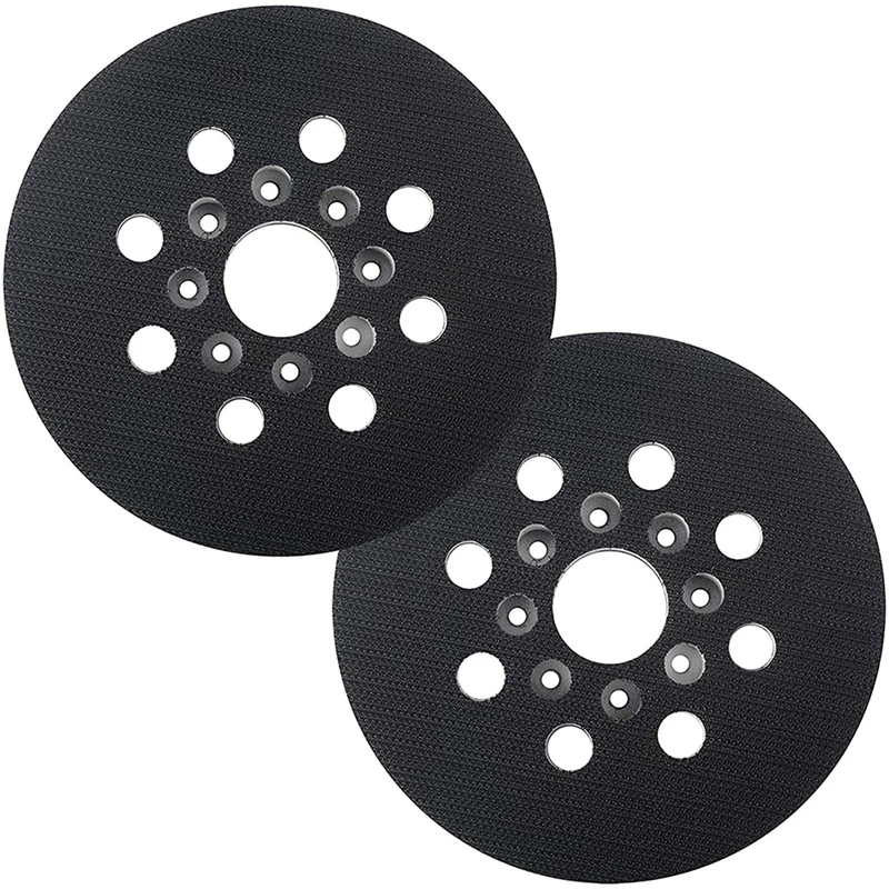 

2 Pack 5Inch 8 Hole Hook&Loop Replacement Sander Backing Pad For RS035,RS034 ROS20VS, ROS20VSC, ROS20VSK, ROS20