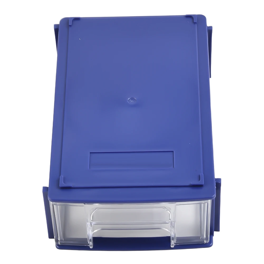 

1pc Stackable Plastic Hardware Parts Storage Box Screw Parts Tools Classification Component Box Tool Storage Container Organizer