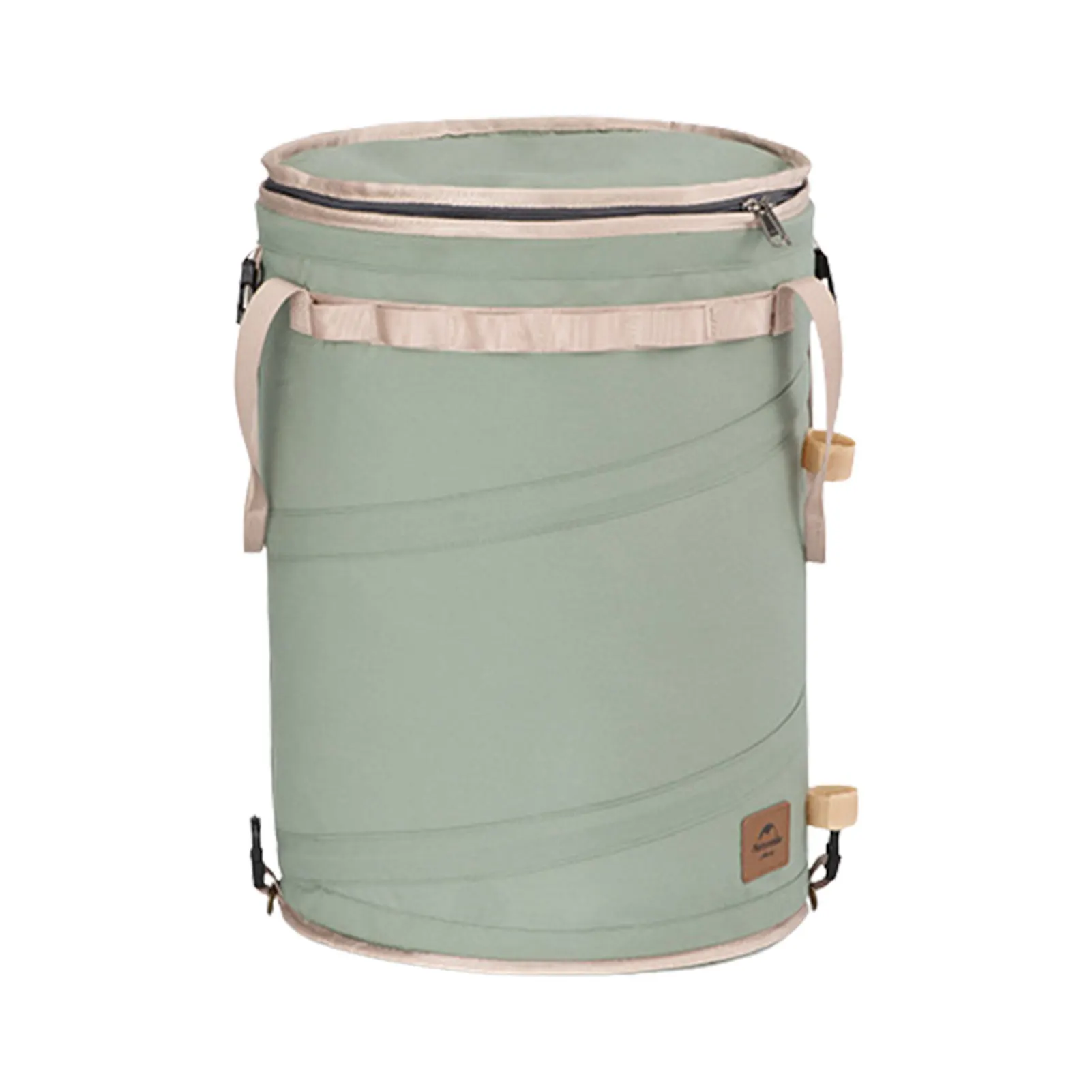 

Garden Tool Bag Reusable Garbage Bags Camping Trash Can For Collecting Grass Clippings Weeds 30L Capacity Light Green