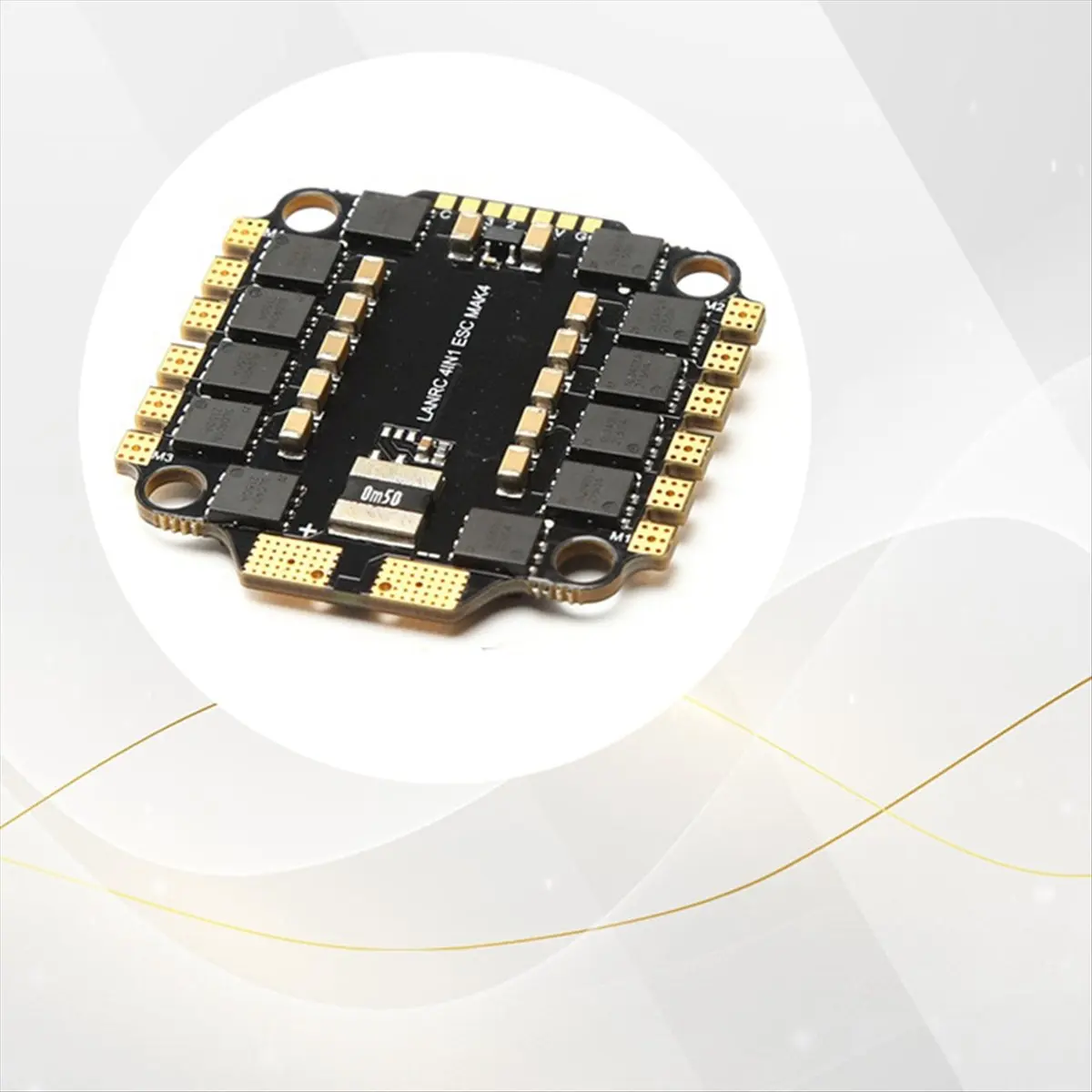 (A65I) BLS-45A 4-в-1 ESC 2-6S FPV ESC 30x30мм с поддержкой DShot300-600MultishotOneshotPMW для RC FPV дронов (art.: 3920dbccdd002) - 3920dbccdd002