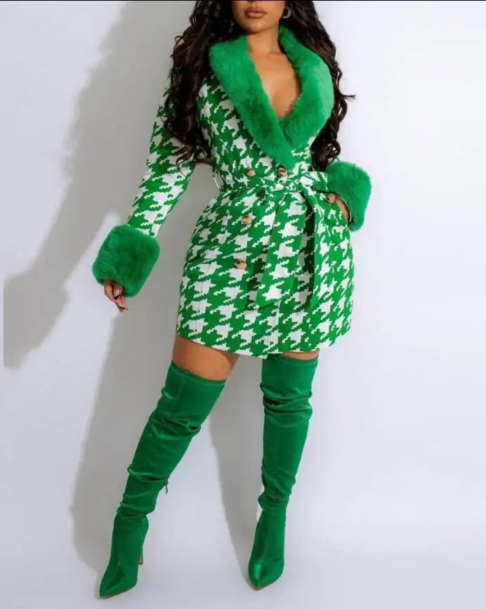 Новинка 2022 модная зимняя куртка сексуальная повседневная двубортная с принтом