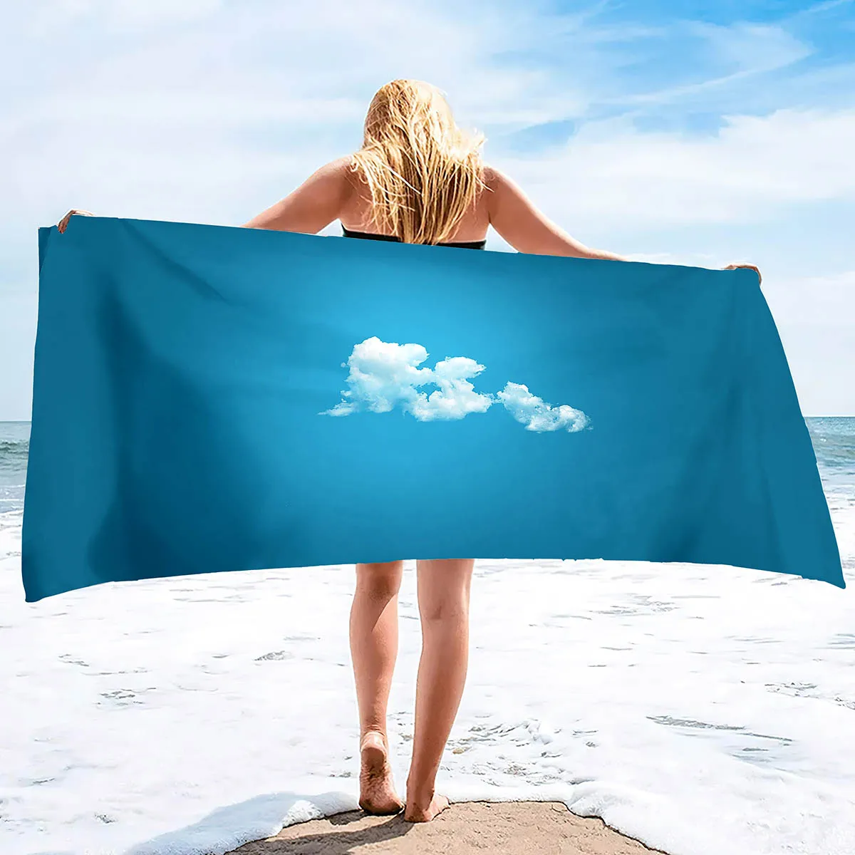 ,sand Free Quick Dry Beach Towels Oversized Clearance, Light