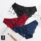 Трусы женские кружевные, 3 шт.компл.