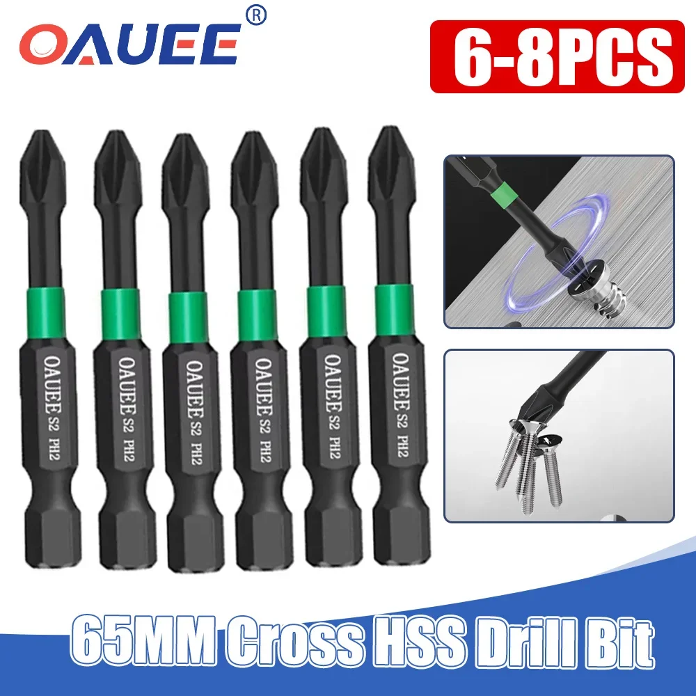 Набор отверток Oauee 6/8 шт. 60/70/90 мм