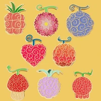 cute fruit cartoon anime funny metal enamel pins and brooches for lapel pin backpack bags badge collar jewelry