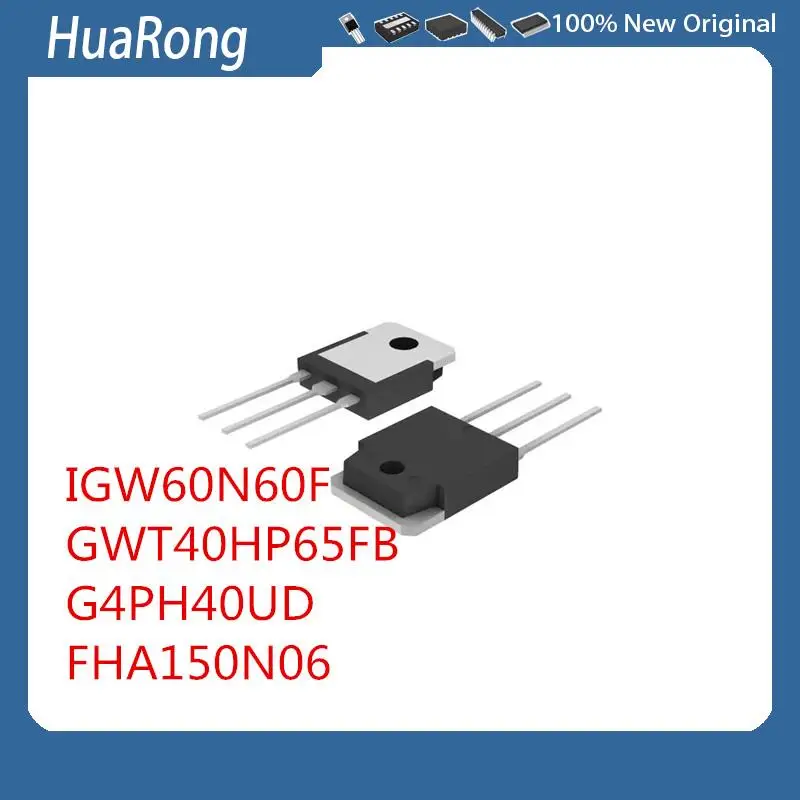 10 шт./лот IGW60N60F = BT60N60 IGBT 60A 600V GH60N60 TO-3P GWT40HP65FB G4PH40UD FHA150N06