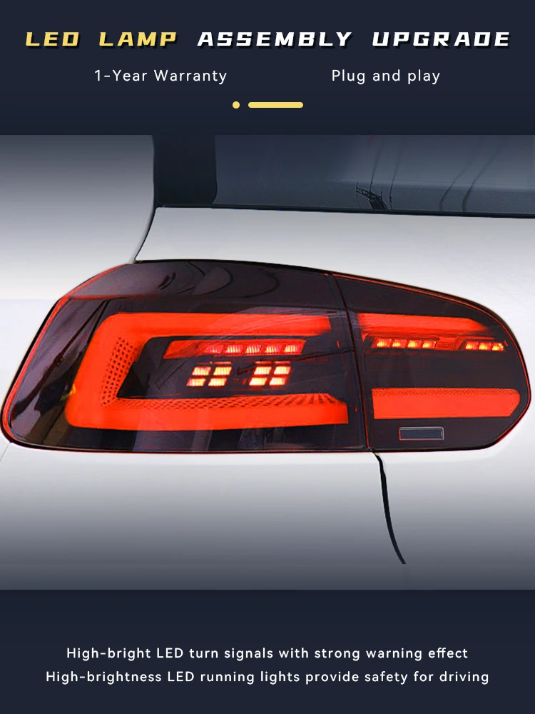 Задние фонари для Volkswagen VW Golf 6 2010-2012 модифицированные задние 8 стиль R20