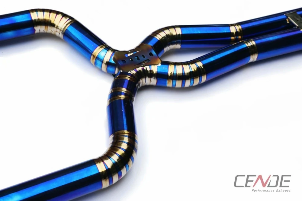 Фото Система выхлопа Dream Car Cende New Titanium Active Sound Valves с дистанционным управлением и глушителем Catback для W176 A180/A200 №4