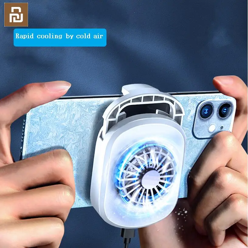 

Универсальный охлаждающий вентилятор, радиатор, охладитель для телефона Turbo Hurricane PUGB, игровой мини-радиатор для IPhone/Samsung/Xiaomi