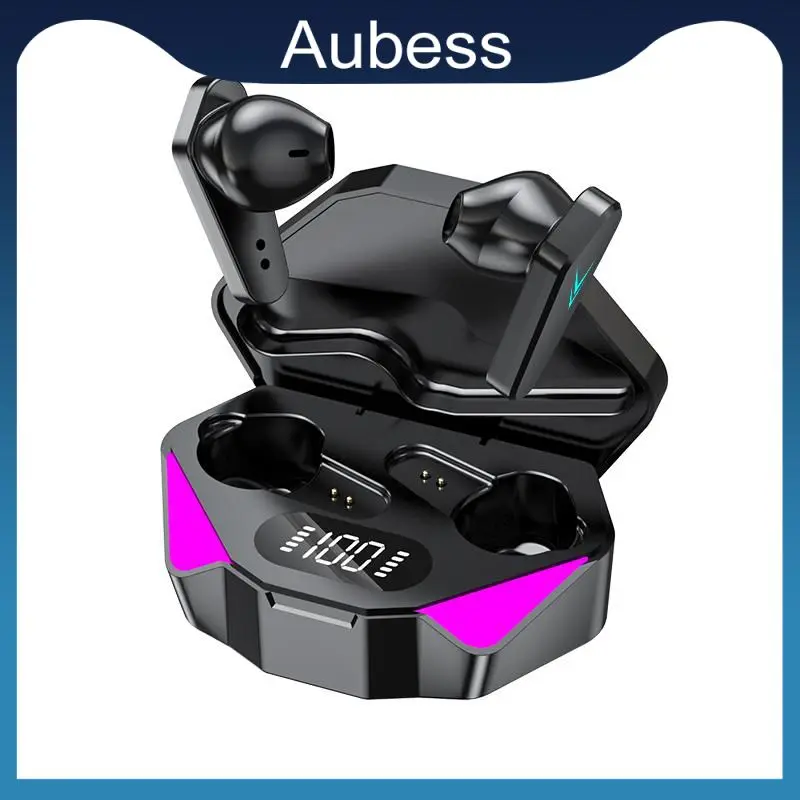 

With Charging Box Gaming Earbuds Stereo 5.0 Earphones Waterpfoof Low Latency Wireless Headphones Tws Headset