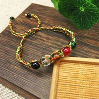 feng shui nature bracelet adjustable consecrated five elements of lucky wealth