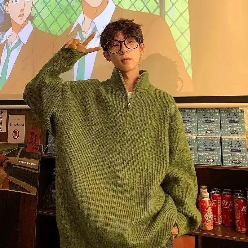 Повседневный пуловер свободного покроя вязаный кардиган куртка с длинными