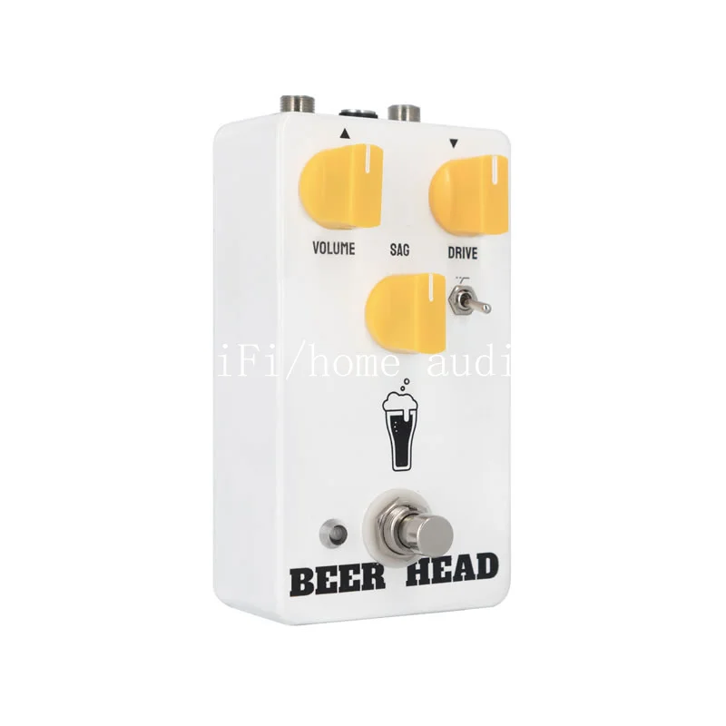 

TubesAndTone Beerhead Overdrive stompbox, True Bypass bypasses design, Dynamically approach the tube amp head