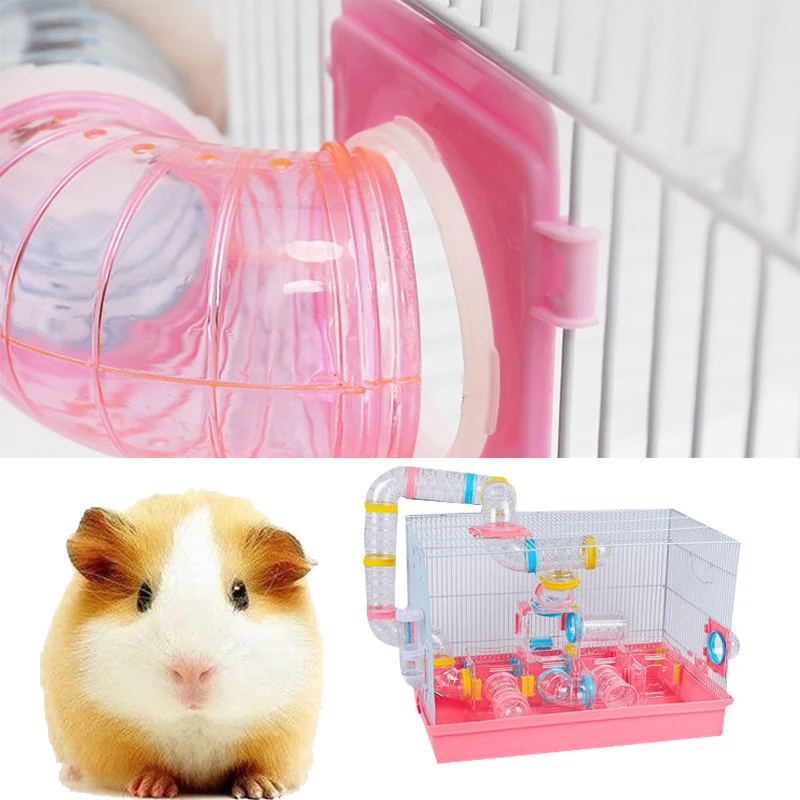 

Трубки для хомяка, приключения, набор наружных труб, аксессуары для клетки для хомяка, игрушки для хомяка, расширенное пространство, соедини...