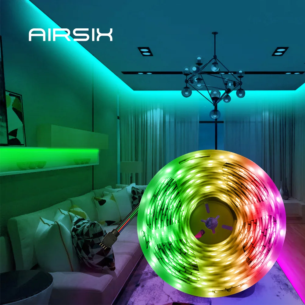 

12V Decoration Lighting Remote Controller Ribbon Lamp For FestivalParty Bedroom TVBackLight LED Strip Light Flexible RGB 5050