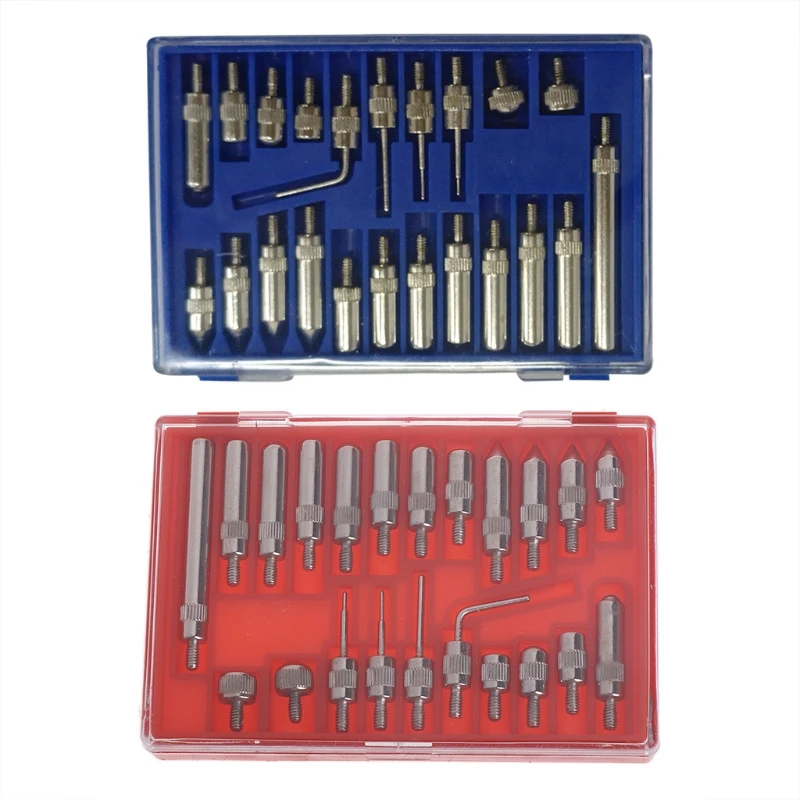 

22 Pieces Dial/Digital Indicator End Tip Point Quality Plastic & Metal Made
