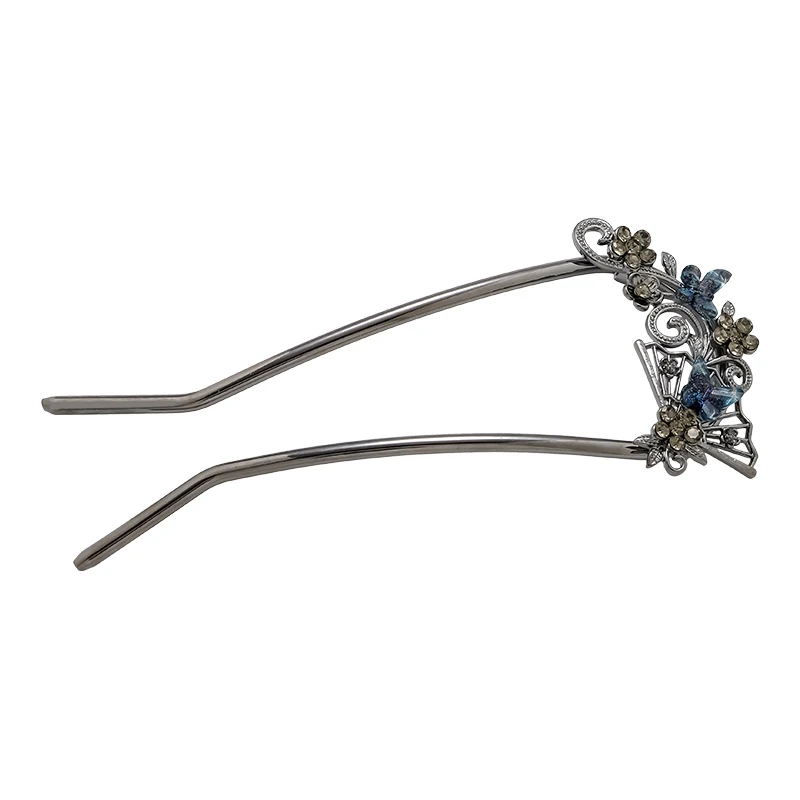 Новая U-образная шпилька в форме бабочки для женщин высококлассная застежка