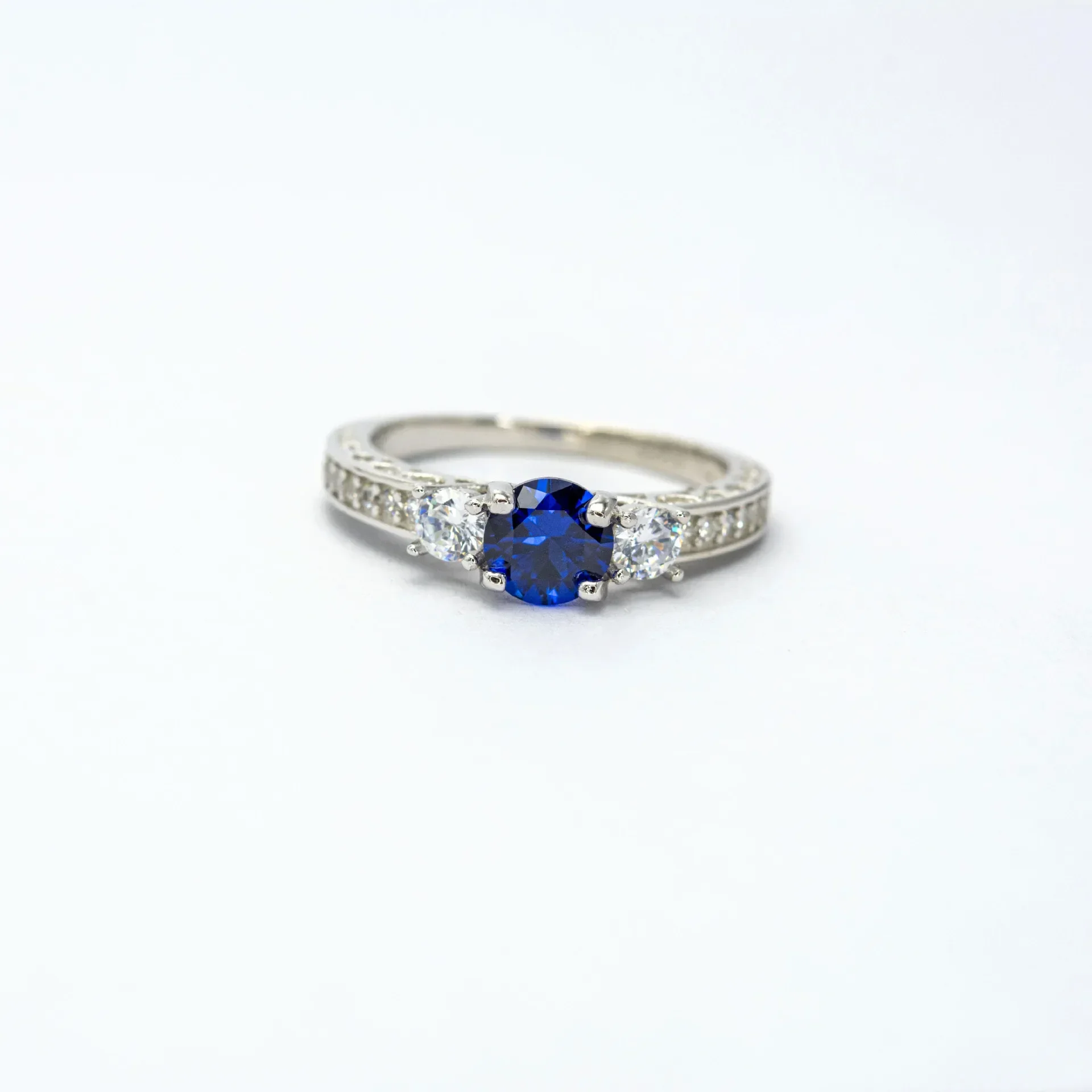 Ювелирные изделия из стерлингового серебра S925 дизайнерское кольцо на шпильке