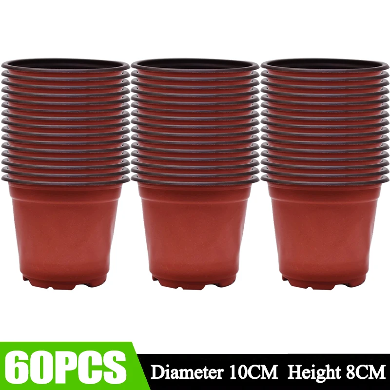 

Пластиковые горшки для рассады 100 штук