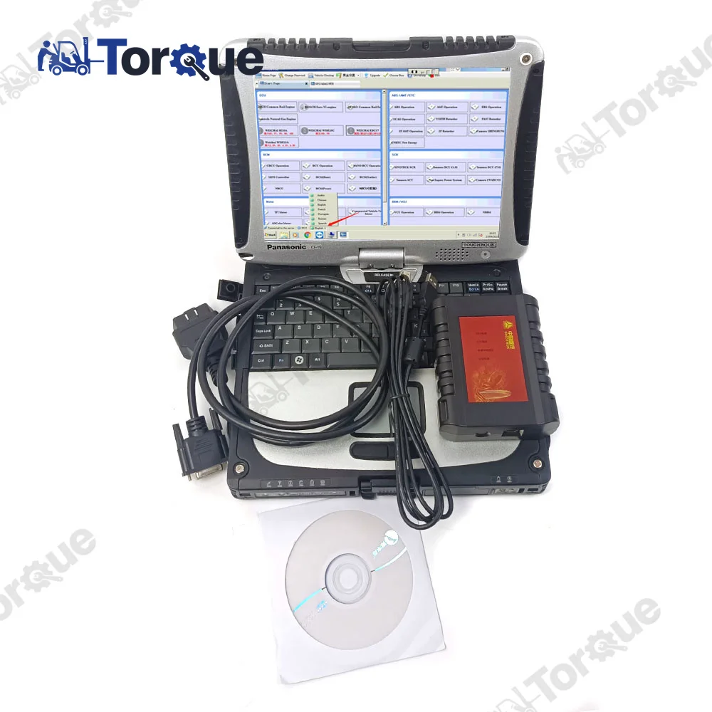 

For Sinotruk EOL OBD Common Rail Engine Diagnostic Tool+CF19 Laptop for Sinotruck Heavy Duty Truck