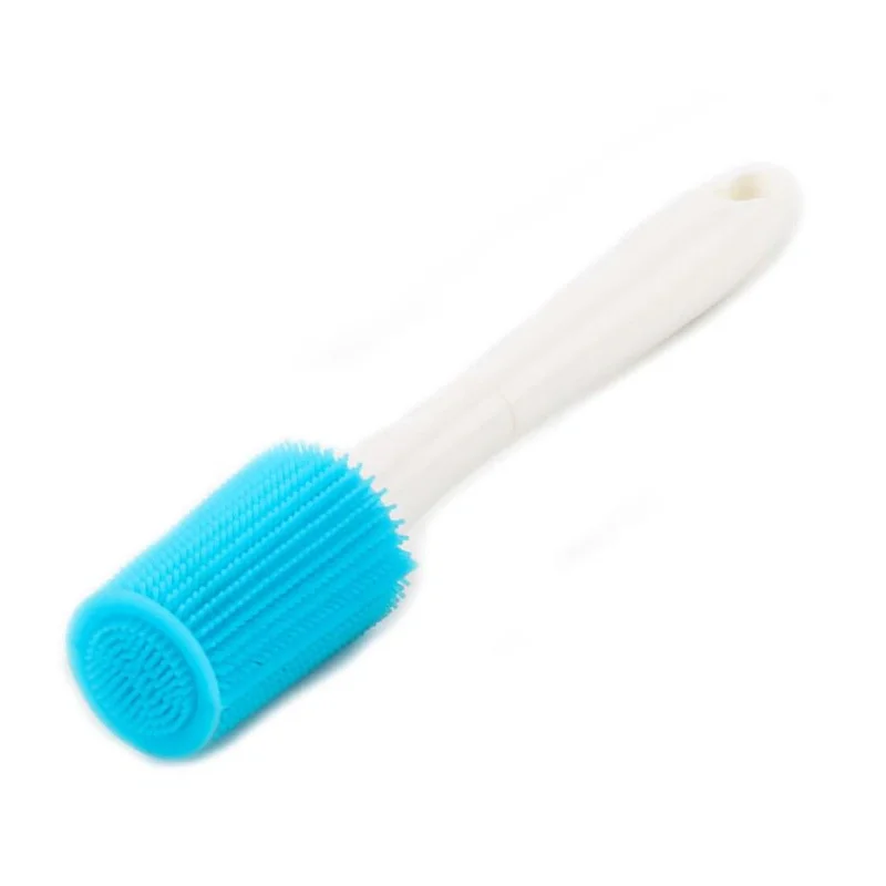 

Silicone Cleaning Bottle Brush Silica Gel Cleaning Brush Bottle Cup Cleaning Brush for Glass Cup Thermos Coffee Mug Long Handle