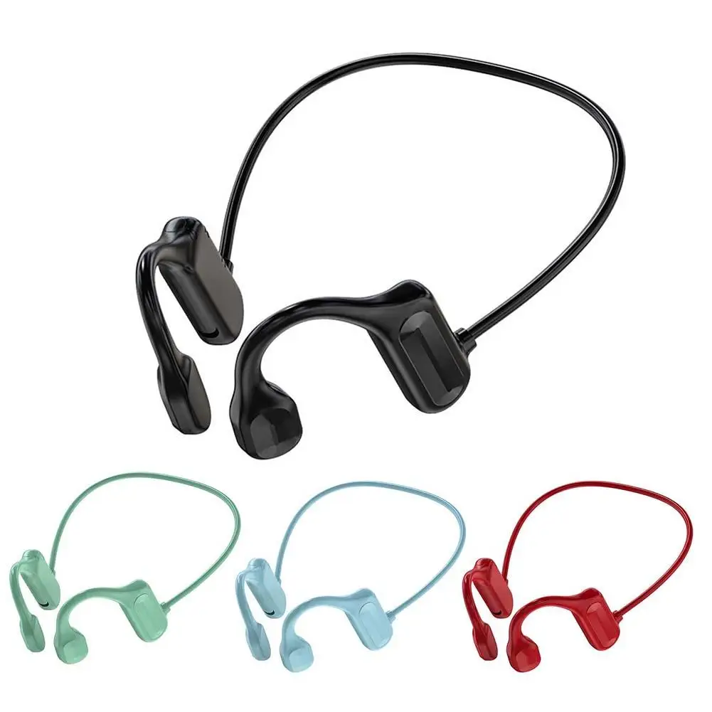 Наушники BL09 с костной проводимостью, Спортивные Беспроводные наушники со встроенным микрофоном, устойчивая к поту гарнитура для бега, велоспорта, тренировок Наушники BL09 с костной проводимостью, Спортивные Беспроводные наушники со встроенным микрофоном, устойчивая к поту гарнитура для бега, велоспорта, тренировок
