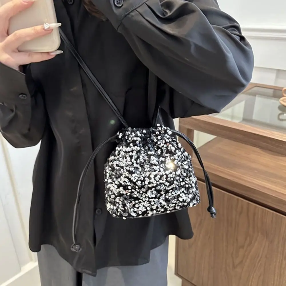 Повседневная блестящая вечерняя банкетная сумка в корейском стиле через плечо