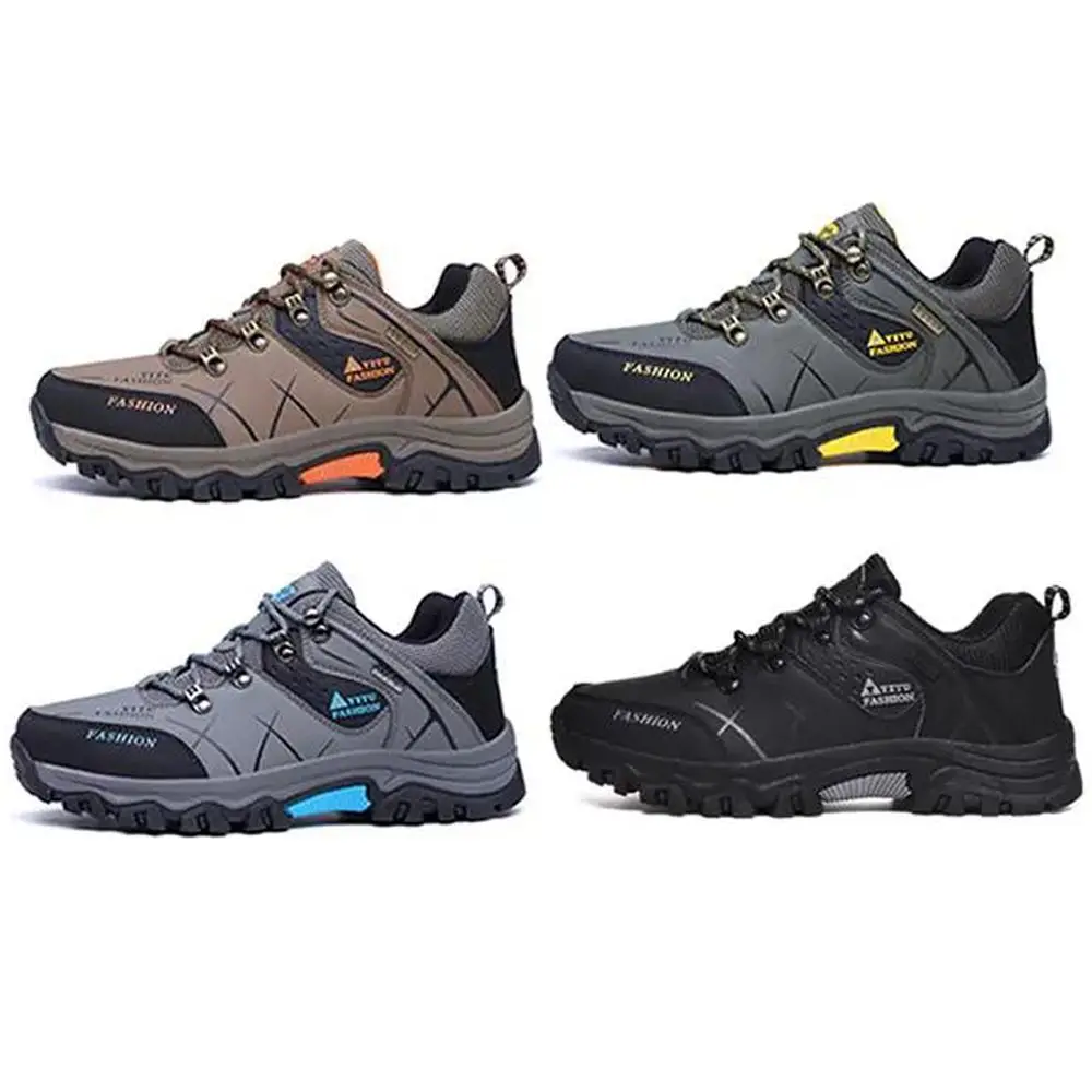 

2022 Hot Men Outdoor Climbing Shoes , Non-slip Breathable Couple Hiking Sneakers , Trekking Desert Training Camping Sport Boots
