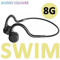 bone conduction earphone wireless headphone 8g mp3 player ip68 waterproof for swimming bluetooth headset noise cancellation