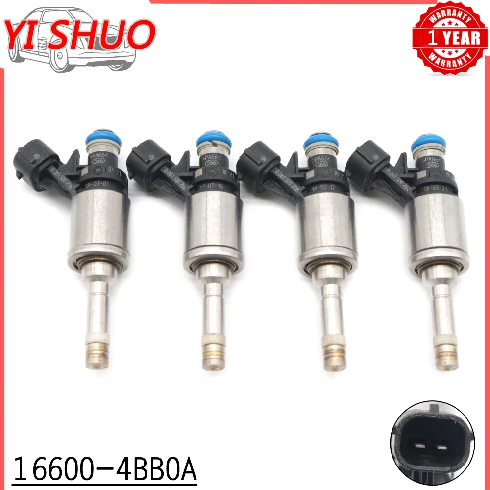 16600-4BB0A Автомобильная топливная форсунка GDI для Nissan Juke 1.6L TEANA X-TRAIL Qashqai 2.0L MR20 2011-2017