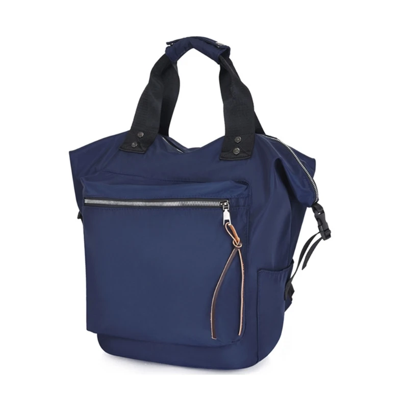 Повседневный нейлоновый рюкзак женский большой вместительный дорожный для