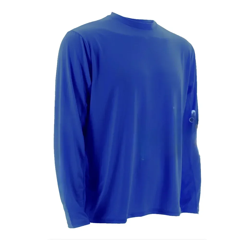 Рубашка для рыбалки мужская летняя быстросохнущая футболка UPF 50+ УФ-футболка