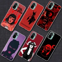 hotter than hell phone case for xiaomi redmi note 9s 8 11 7 9 10 pro 11s clear cover sexy devil woman red mi note 8pro k40 cases