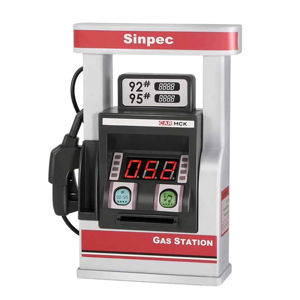 

1 Set of Simulation Gas Pump Toy Set kids Early Education Toys