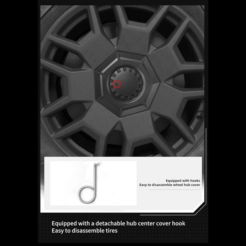 Крышки центральной ступицы колеса для Tesla Cybertruck 2024 аксессуары устойчивый к