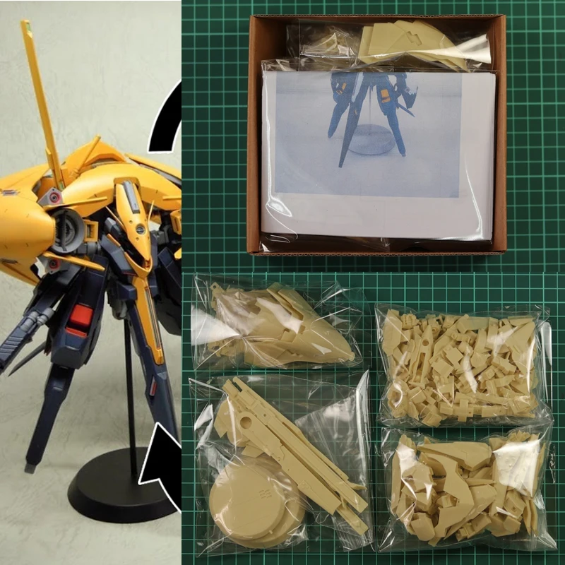 Фото 1/144 TR-6 Kehaar II + оборудование EWAC, неокрашенный, в разобранном виде, набор для сборки модели робота своими руками, комплект для реставрации B_355 №2