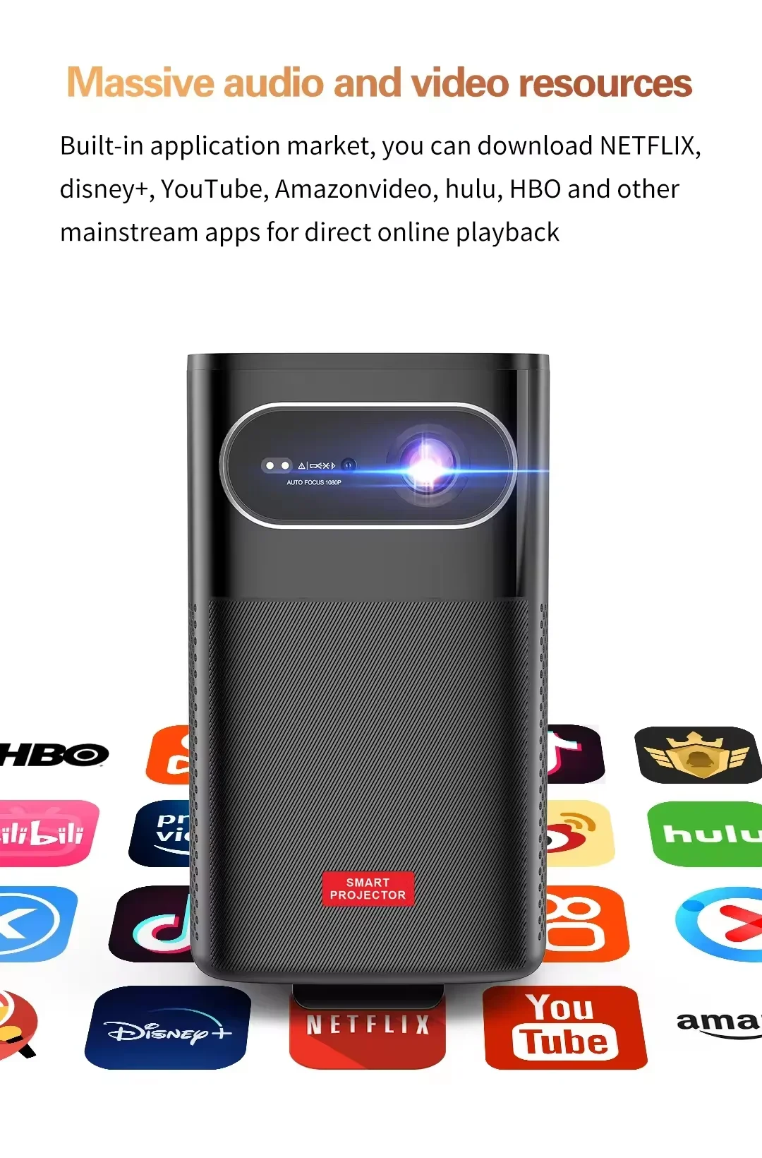 M1 мини-исследователь DLP 4K android 11 15000 мАч аккумулятор 1080P 300ANSI 2 ГБ 32 BT 5 0 умный