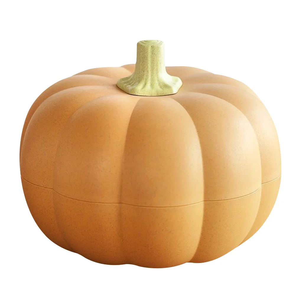

Pumpkin Candy Box Sugar Jar Desktop Wedding Table Decoration Multi-function Topper Household Fashion Decorative Case Glass