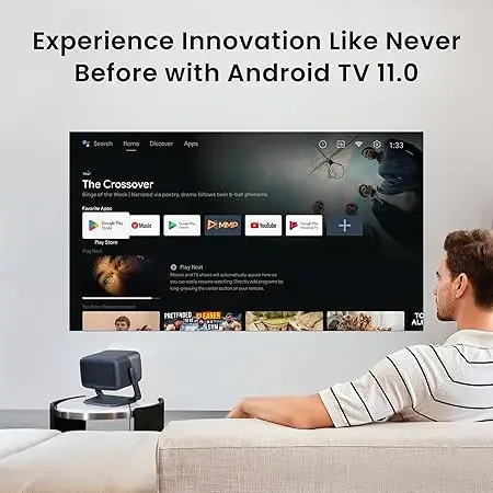 Blu-Ray 3D Smart 4K поддержка Android Proyector 1500 CVIA